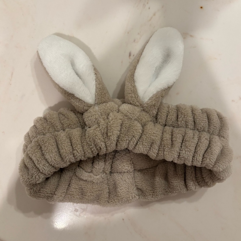 Bunny spa headband